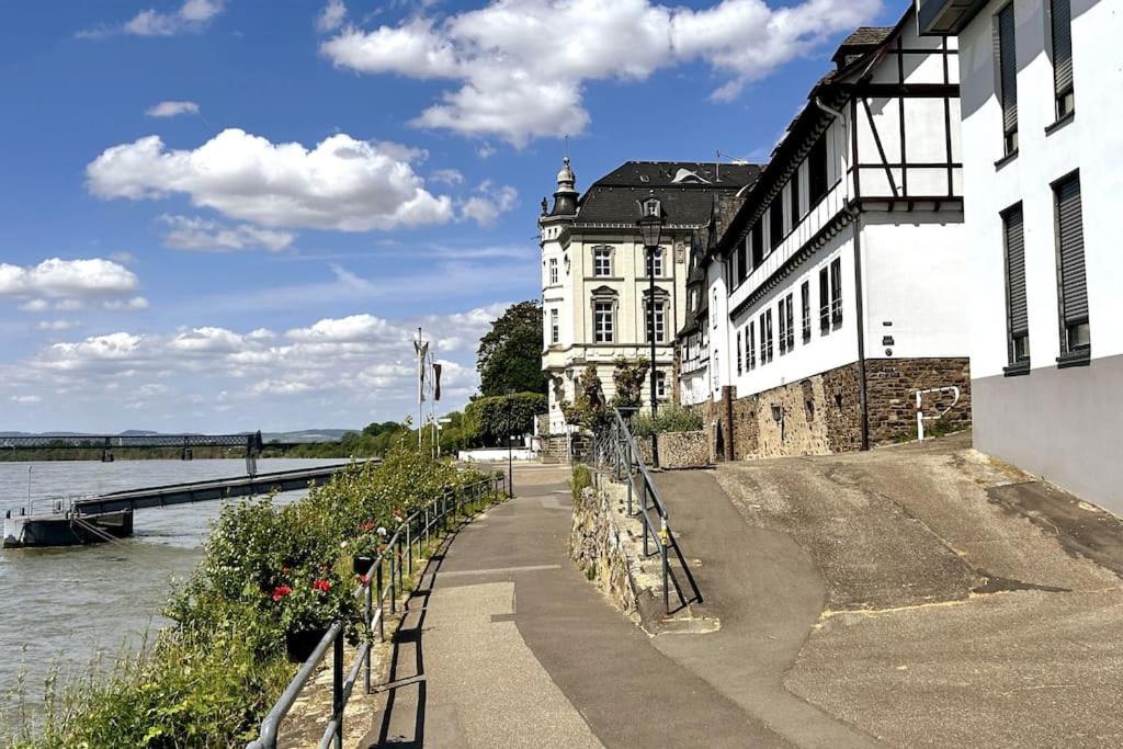Tiny Apartment With Spacious Terrace On The Rhine Neuwied Ngoại thất bức ảnh